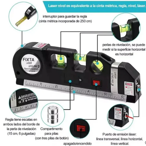 Image of Nivel Laser 4 EN 1 Multiuso