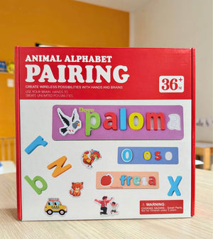 🧩 Animal Alphabet Pairing – Juego Educativo Didáctico para Niños 🔤